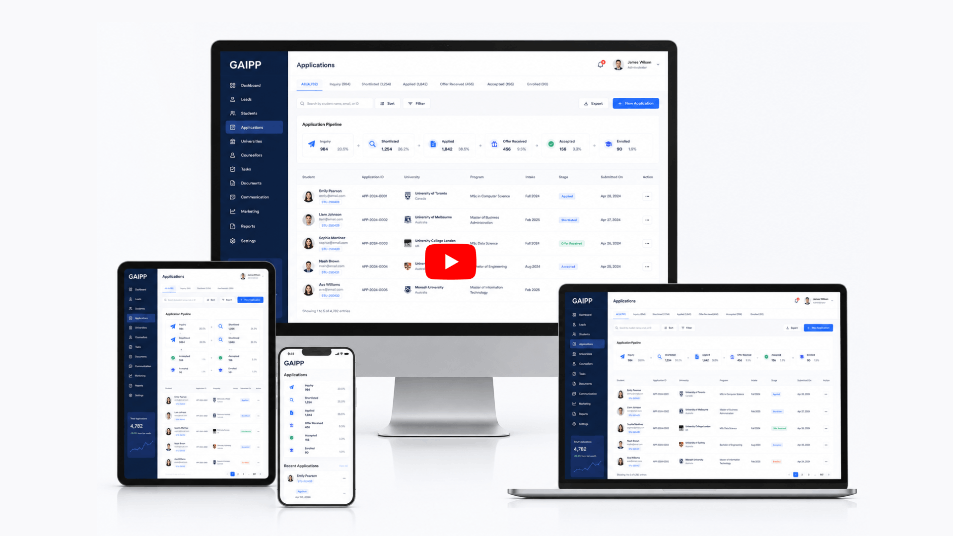 Admission CRM Software Demo